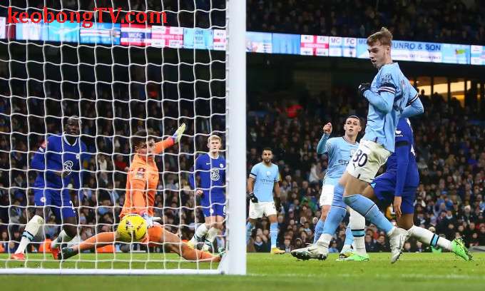 Man City đè bẹp Chelsea 