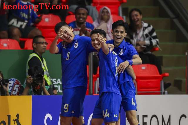  Futsal Trung Quốc thảm bại trước Thái Lan