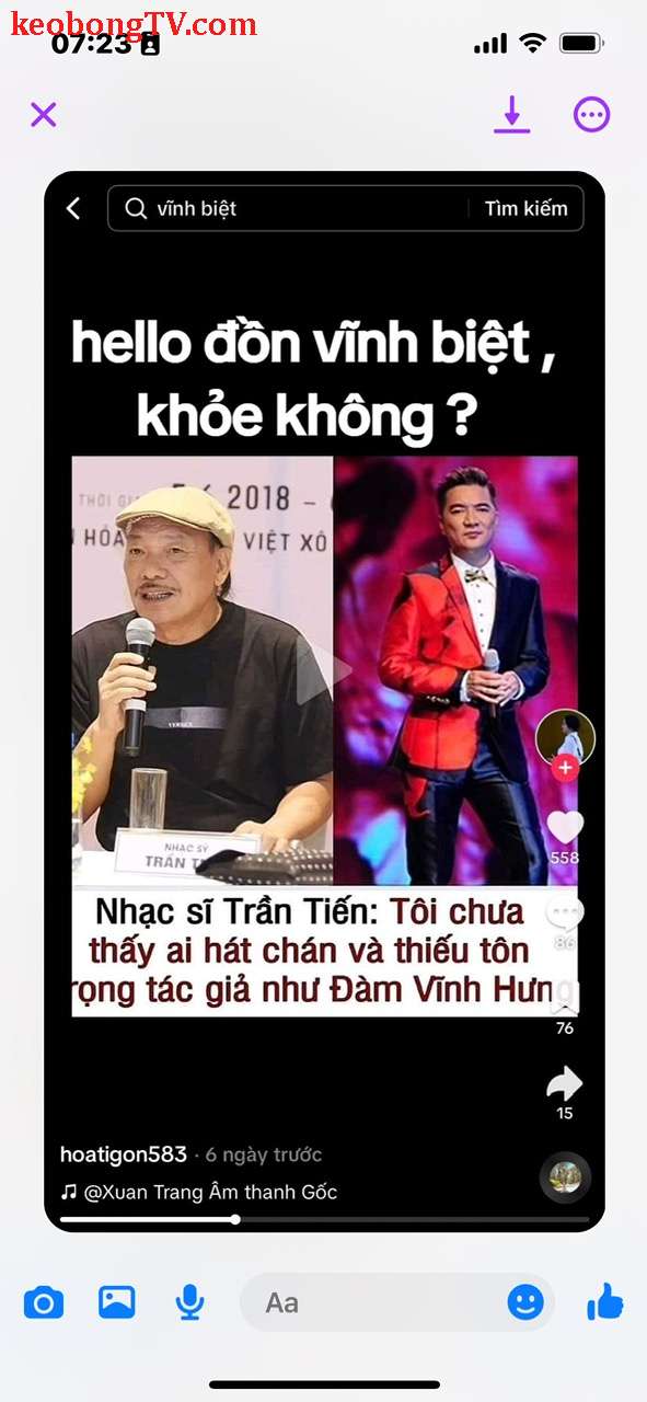  Nhạc sĩ Trần Tiến, Đàm Vĩnh Hưng lên tiếng sau thông báo về "người hát chán..."