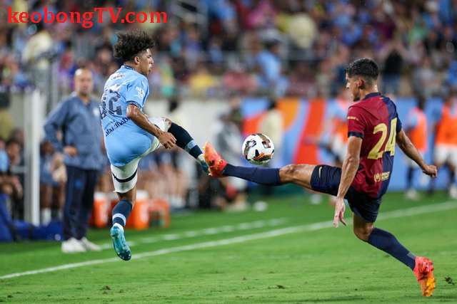  Giao hữu Barcelona - Man City: Bùng nổ luân lưu, nhà vô địch Anh gục ngã