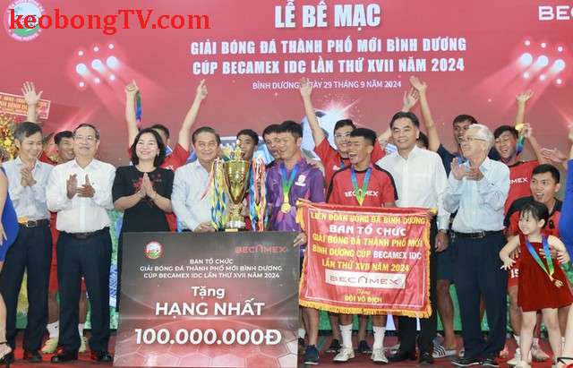  Giải bóng đá Thành phố mới Bình Dương 2024 tìm ra nhà vô địch