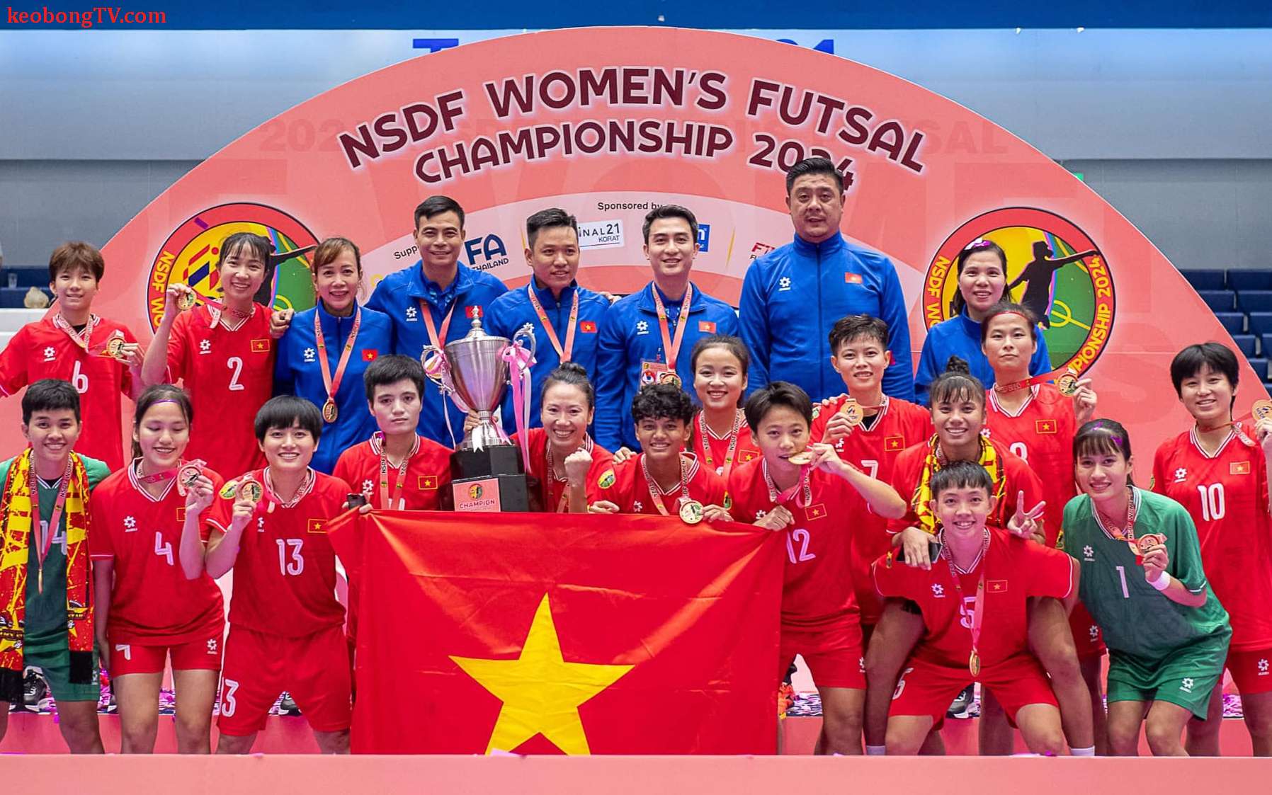  Futsal nữ Việt Nam bắt đầu dễ trước khi đấu Thái Lan giải Đông Nam Á 2024