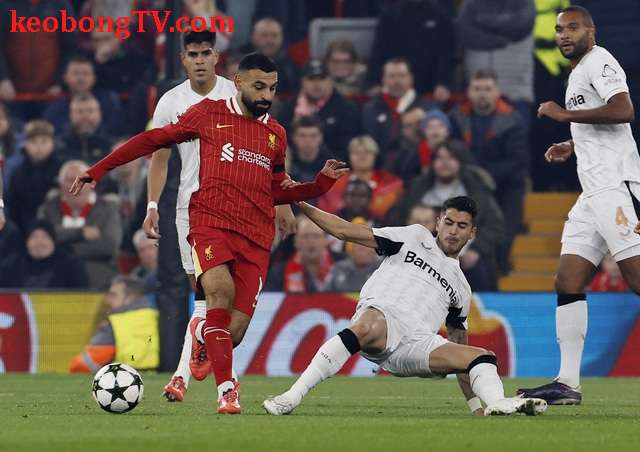  Thắng đậm Leverkusen, Liverpool lên ngôi đầu bảng Champions League