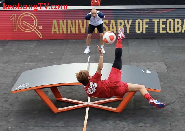  Teqball Thái Lan thắng lớn tại Giải vô địch Teqball thế giới 2024