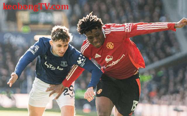  Man United ngược dòng, cầm hòa Everton tại Goodison Park