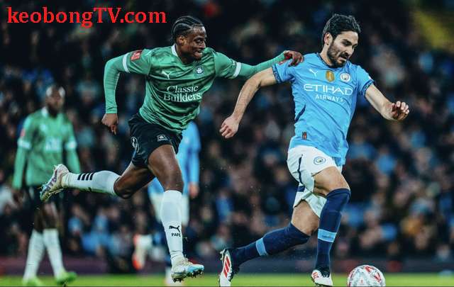  Sao trẻ O'Reilly tỏa sáng, Man City nhọc nhằn hạ Plymouth Argyle ở FA Cup